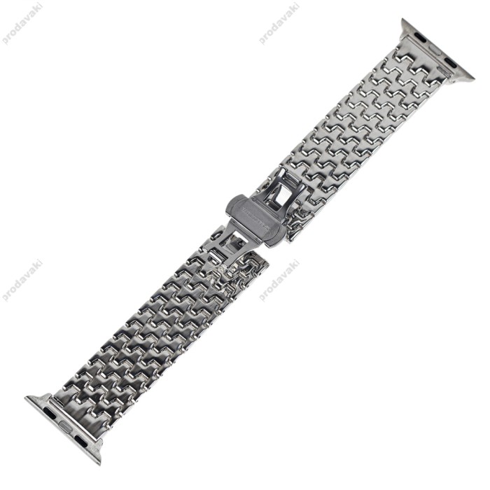 Ремінець для Apple Watch 42mm / 44mm / 45mm Band Dragon Design сталевий