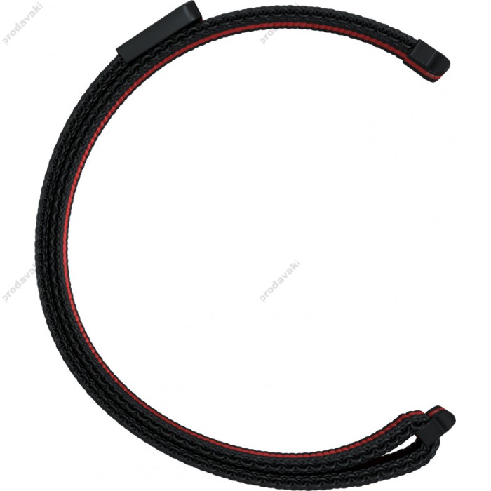 Ремінець Milanese Loop Black/Red для Apple Watch 38mm / 40mm / 41mm