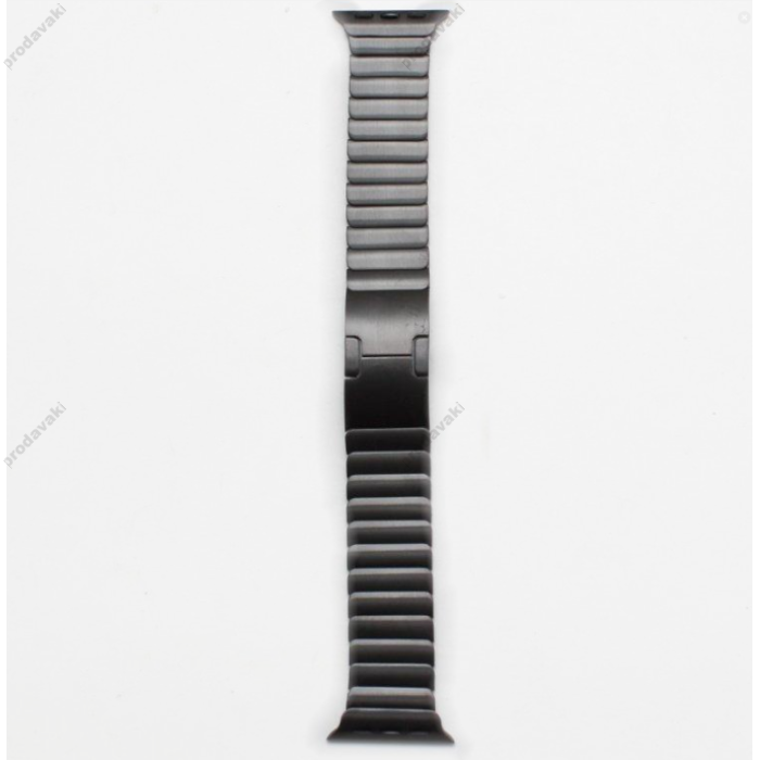 Ремінці Apple Watch Link Bracelet 42mm / 44mm / 45mm ( Чорний / Black )