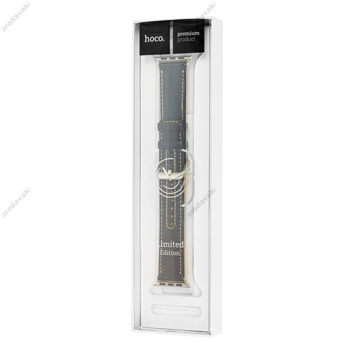 Ремінець для Apple Watch 42mm / 44mm / 45mm Hoco WB04 Grand чорний