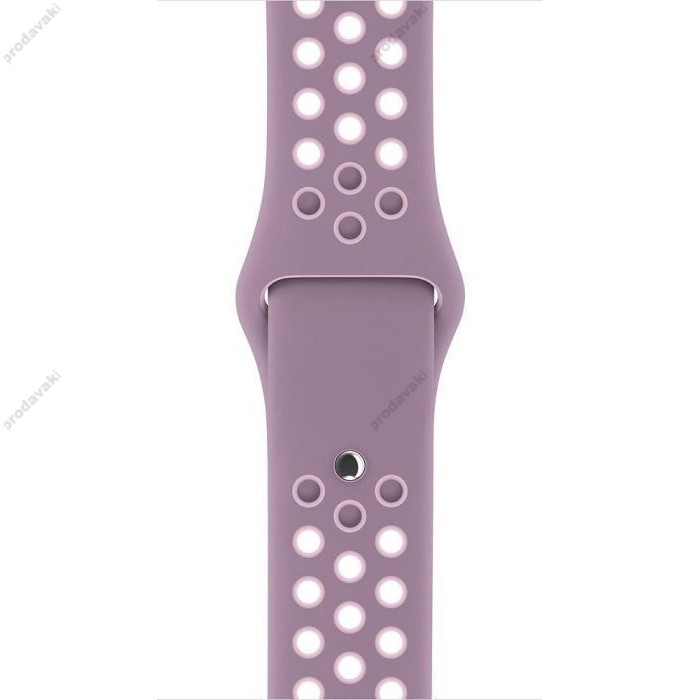 Силіконовий ремінець Nike 38mm / 40mm / 41mm для Apple Watch (бузковий)
