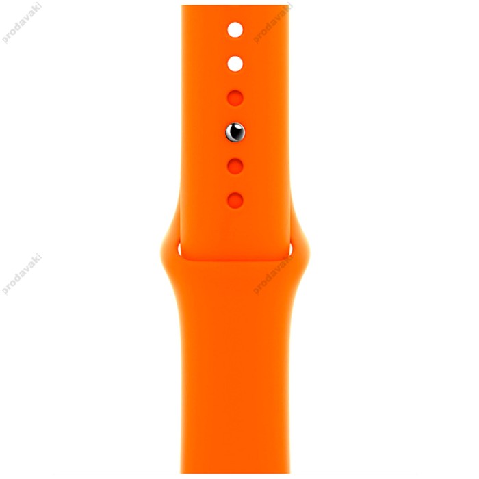 Ремінці Apple Watch 42mm / 44mm / 45mm помаранчевий 1