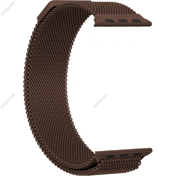 Ремінець Milanese Loop Brown для Apple Watch 42mm/44mm/45mm