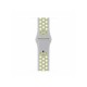 Ремешок для Apple Watch Sport Nike+ 38mm / 40mm / 41mm серо-лимонный