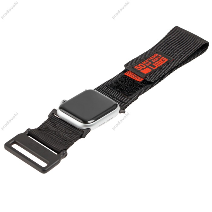 Ремінець для Apple Watch UAG Nylon Loop Active 42mm/44mm/45mm чорний