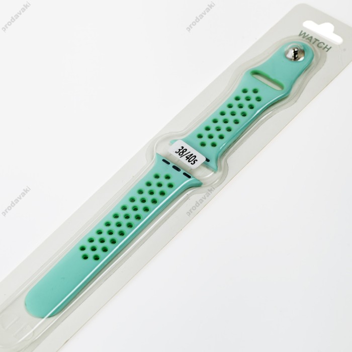 Ремешок для Apple Watch Sport Nike+ 38mm / 40mm / 41mm бирюзово-зеленый