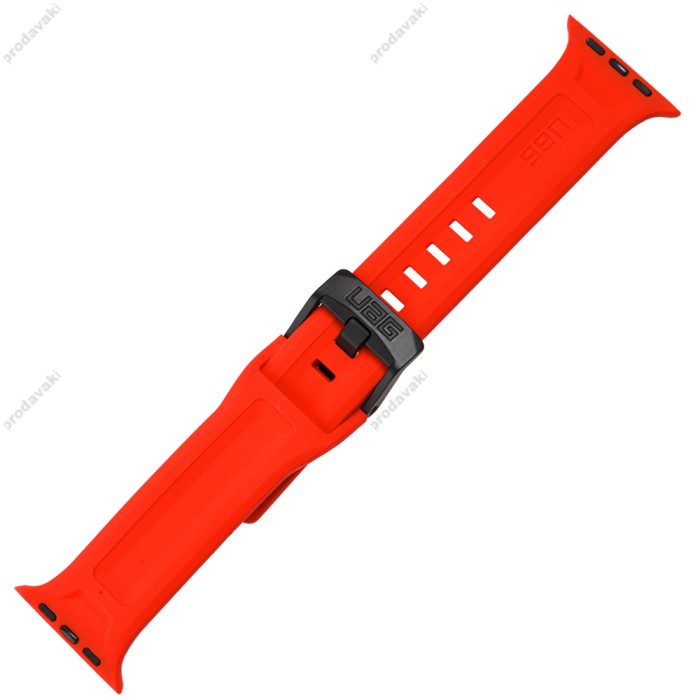 Ремінець для Apple Watch UAG Silicone scout 42mm / 44mm / 45mm червоний