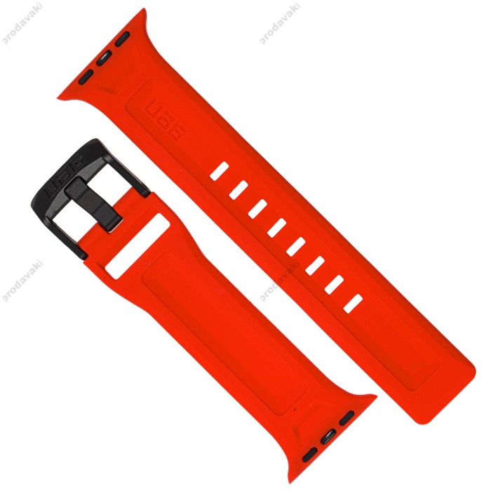 Ремінець для Apple Watch UAG Silicone scout 42mm / 44mm / 45mm червоний