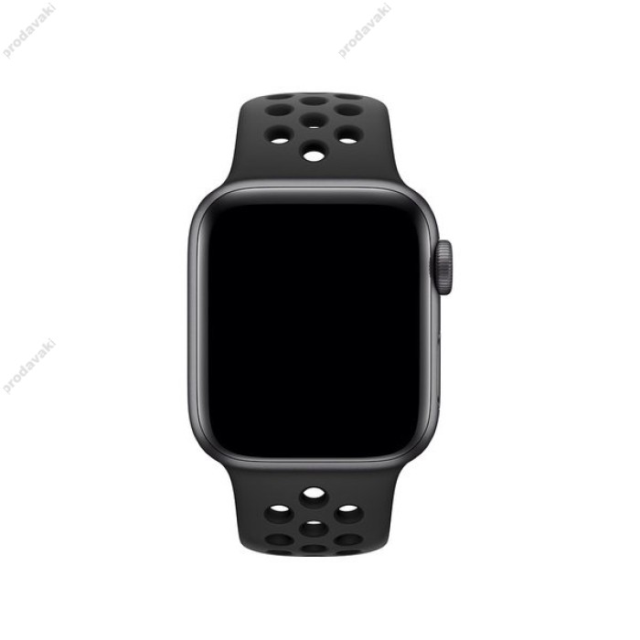 Ремешок для Apple Watch Sport Nike+ 38mm / 40mm / 41mm черный