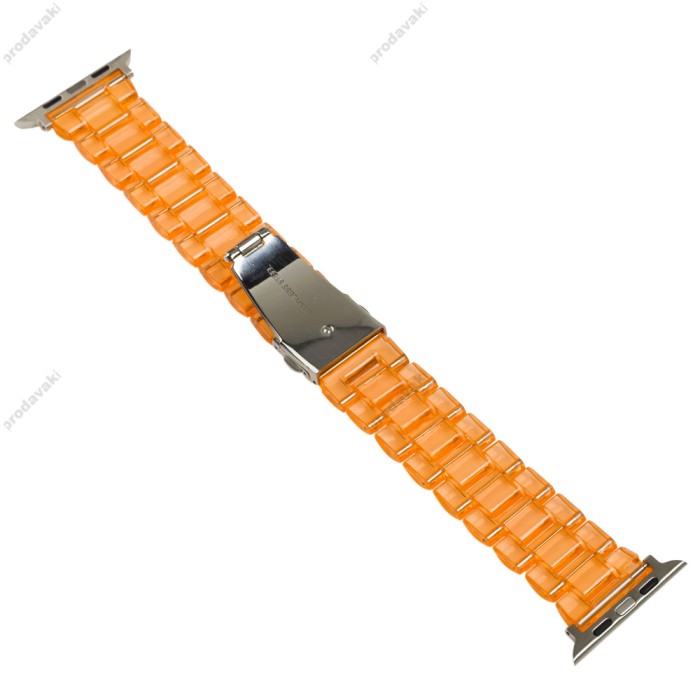 Ремінець для Apple Watch Candy band 42mm/44mm/45mm помаранчевий