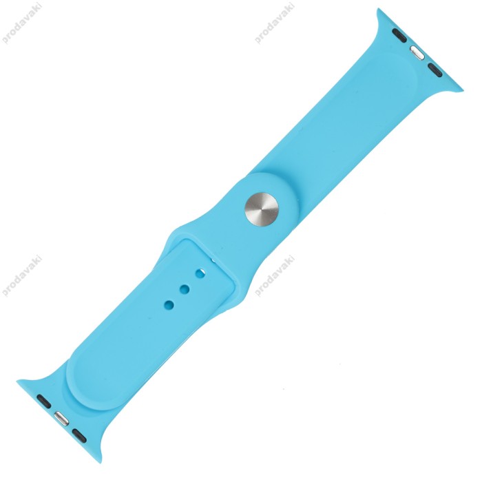 Ремінець Sport Band для Apple Watch 42mm/44mm/45mm блакитний