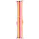 Ремінець Sport Band для Apple Watch 42mm / 44mm / 45mm pink yellow lines