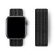 Нейлоновий ремінець Nylon loop 42mm/44mm/45mm для Apple Watch (Black-White)
