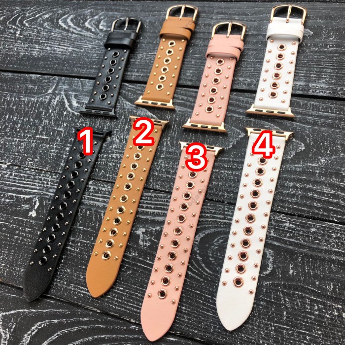 Ремінець Apple Watch Leather &amp; Rings 38mm/40mm/41mm