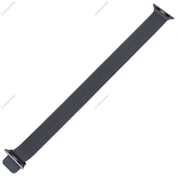 Ремінець для Apple Watch Milanese Loop 42mm / 44mm / 45mm сріблястий (OEM)