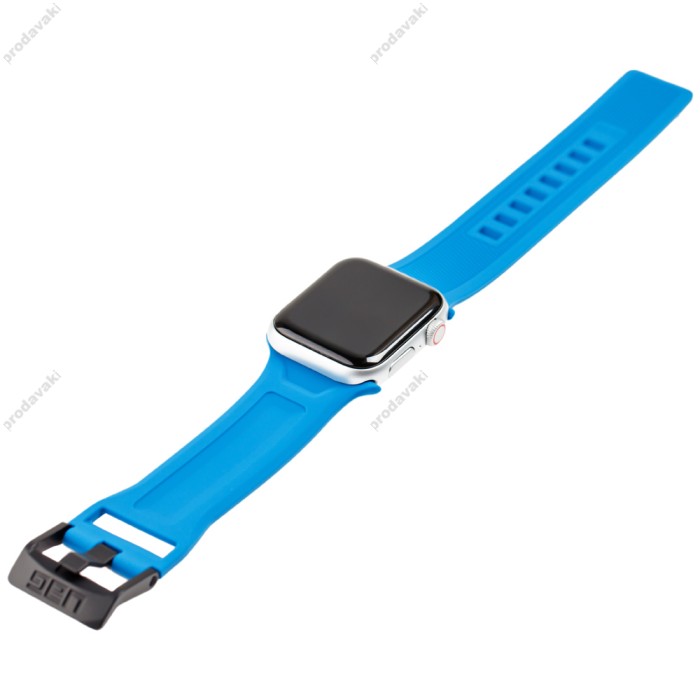 Ремінець для Apple Watch UAG Silicone scout 42mm / 44mm / 45mm блакитний