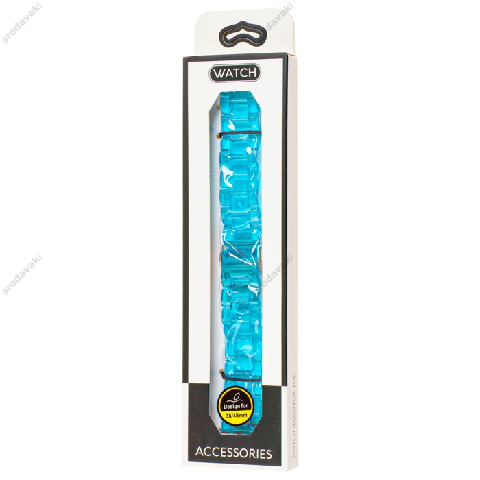 Ремінець для Apple Watch Candy band 38mm/40mm/41mm синій