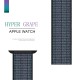 Нейлоновий ремінець Nylon loop 38mm/40mm/41mm для Apple Watch (Hyper Grape)