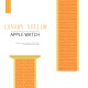 Нейлоновий ремінець Nylon loop 42mm/44mm/45mm для Apple Watch (Canary Yellow)