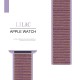 Нейлоновий ремінець Nylon loop 42mm/44mm/45mm для Apple Watch (Lilac)