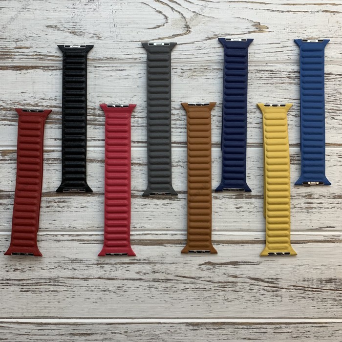 Ремінці Apple Watch Leather Link Magnet 38mm/40mm/41mm