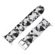 Ремінець Geometry style для Apple Watch 42mm / 44mm / 45mm black white triangle