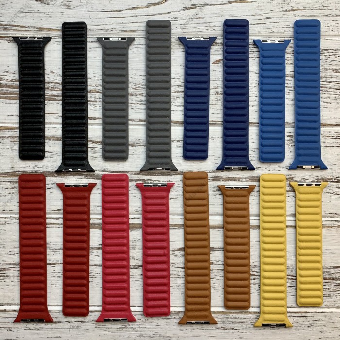 Ремінці Apple Watch Leather Link Magnet 38mm/40mm/41mm