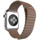 Ремінці Apple Watch Leather Loop Magnet 38mm / 40mm / 41mm Коричневий