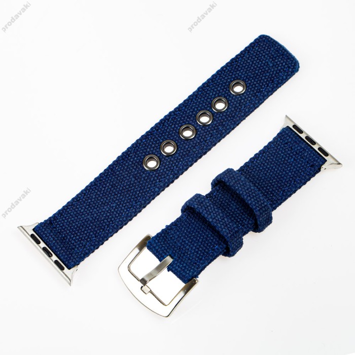 Ремінець для Apple Watch Bikson 38mm/40mm/41mm синій