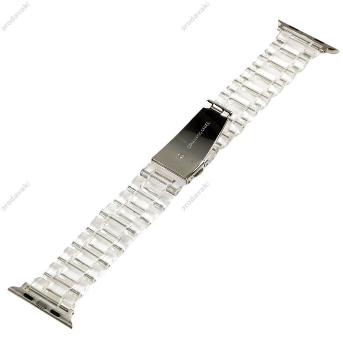 Ремінець для Apple Watch Candy band 42mm/44mm/45mm прозорий