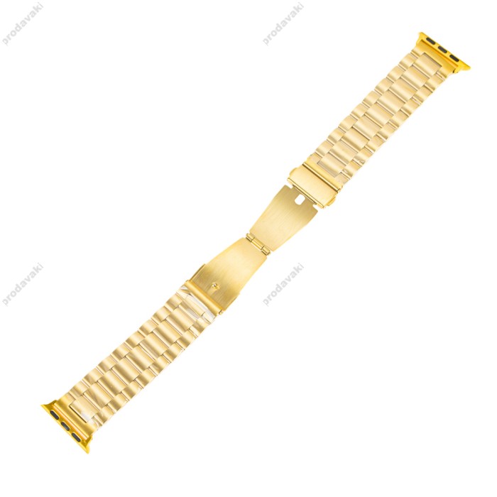 Ремінець для Apple Watch Steel 38mm/40mm/41mm золотистий