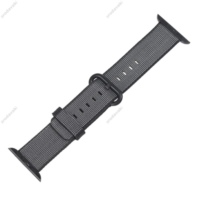 Ремінець Nylon Band для Apple Watch 38mm/40mm/41mm чорний