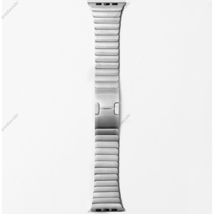 Ремінці Apple Watch Link Bracelet 42mm / 44mm / 45mm ( Сріблястий / Silver )