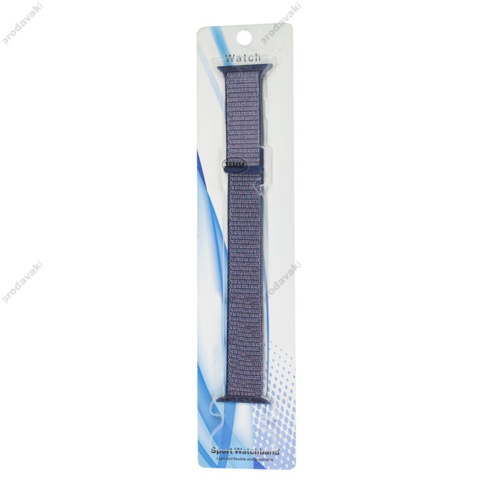 Ремінець для Apple Watch Nylon Loop 38mm/40mm/41mm темно-синій