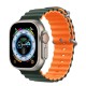 Ремінець для Apple Watch 38mm / 40mm / 41mm Ocean Band green orange
