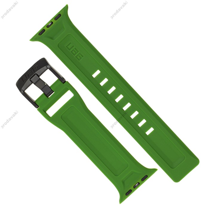 Ремінець для Apple Watch UAG Silicone scout 42mm / 44mm / 45mm зелений