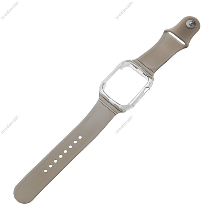 Ремінець для Apple Watch Hoco WB09 Ice crystal solid 42mm / 44mm / 45mm сірий