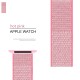 Нейлоновий ремінець Nylon loop 42mm/44mm/45mm для Apple Watch (Hot Pink)