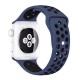 Ремінець для Apple Watch Sport Nike+ 38mm / 40mm / 41mm синьо-чорний