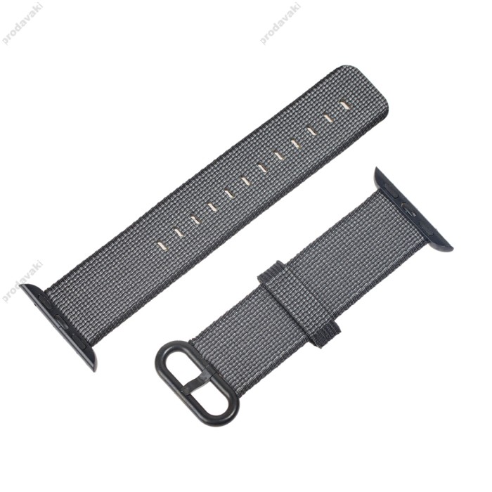 Ремінець Nylon Band для Apple Watch 38mm/40mm/41mm чорний