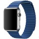 Ремінці Apple Watch Leather Loop Magnet 42mm/44mm/45mm Синій
