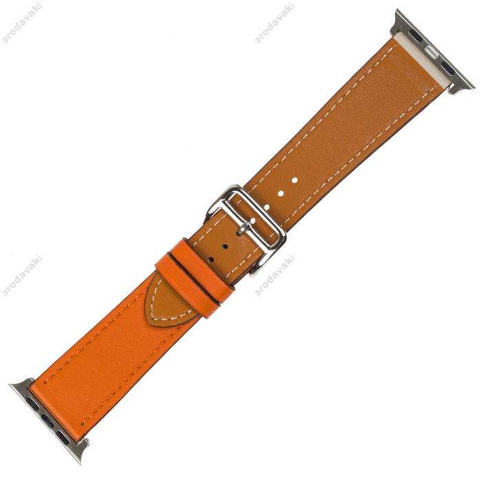 Ремінець для Apple Watch 42mm/44mm/45mm orange stone