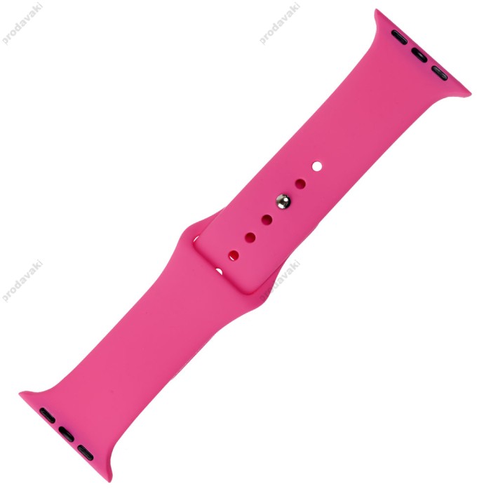 Ремінець Sport Band для Apple Watch 42mm / 44mm / 45mm яскраво-рожевий