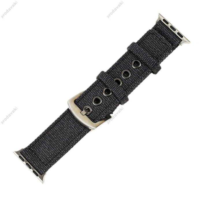 Ремінець для Apple Watch Bikson 38mm/40mm/41mm чорний