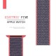 Нейлоновий ремінець Nylon loop 38mm/40mm/41mm для Apple Watch (Electric Pink)