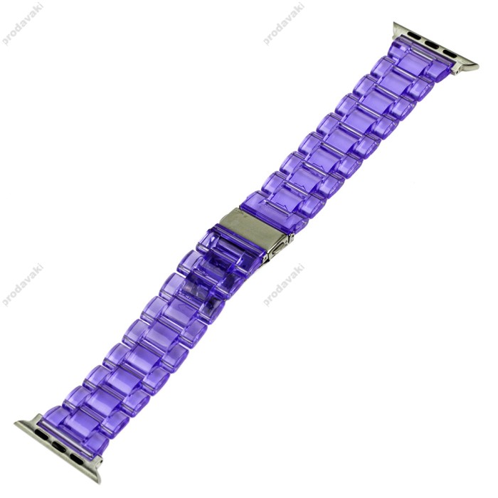 Ремінець для Apple Watch Candy band 42mm / 44mm / 45mm фіолетовий