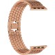 Ремінці Apple Watch Stainless Luxury Steel 42mm / 44mm / 45mm ( Рожеве золото / Rose Gold )