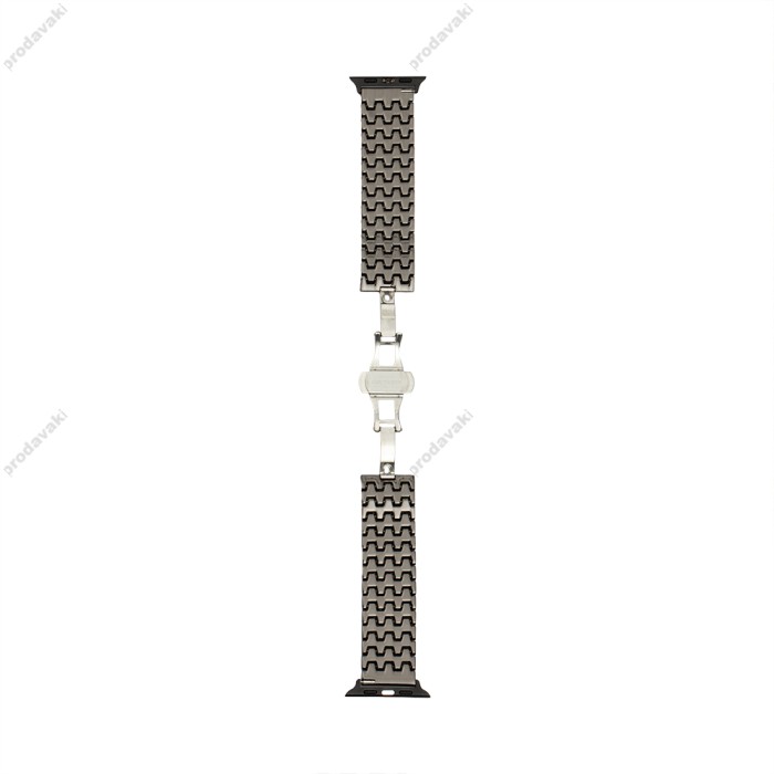 Ремінець для Apple Watch 42mm/42mm/45mm Band Dragon Design чорний