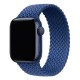 Ремінець Braided Solo Loop для Apple Watch 38mm / 40mm / 41mm 132mm Atlantic blue