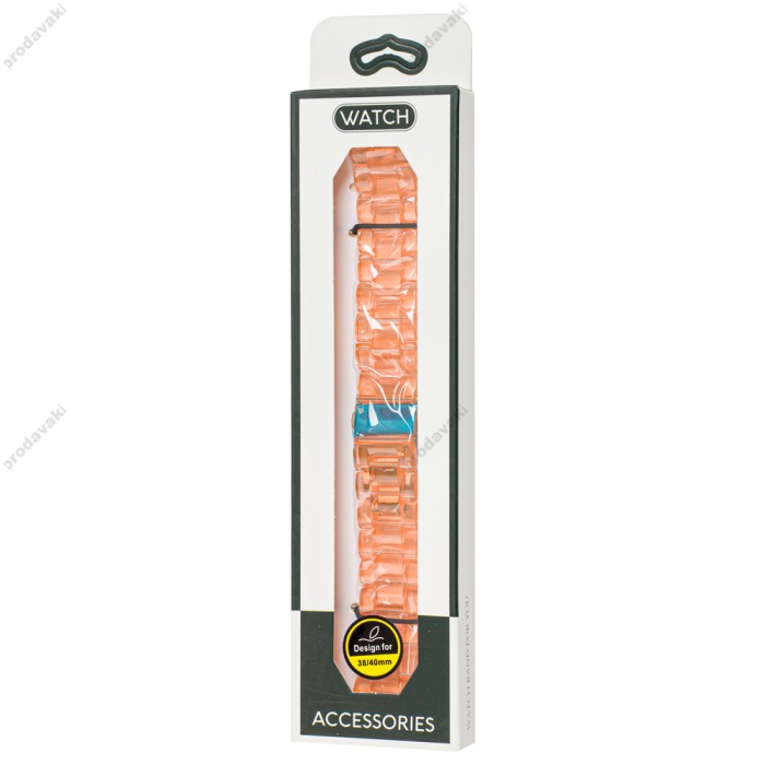 Ремінець для Apple Watch Candy band 38mm/40mm/41mm помаранчевий
